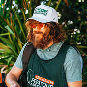 GreenRabbit Golf, Birds of Condor, PERRY PRO Snapback Curvies White, Cap - GreenRabbit Golf GOLFFASHION & LIFESTYLE