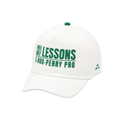 GreenRabbit Golf, Birds of Condor, PERRY PRO Snapback Curvies White, Cap - GreenRabbit Golf GOLFFASHION & LIFESTYLE