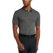 GreenRabbit Golf, G/Fore, Skull & T's Embroidered Polo Tech Pique Charcoal, Shirt - GreenRabbit Golf GOLFFASHION & LIFESTYLE