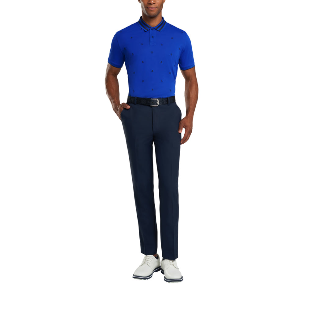 GreenRabbit Golf, G/Fore, Skull & T's Embroidered Polo Tech Pique Sapphire, Shirt - GreenRabbit Golf GOLFFASHION & LIFESTYLE