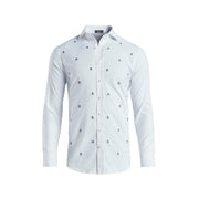 GreenRabbit Golf, G/Fore, Modern Spread Skull & T's Woven Technical Stretch Nylon Snow, Shirt - GreenRabbit Golf GOLFFASHION & LIFESTYLE