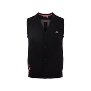 GreenRabbit Golf, J. Lindeberg, M Edmund Archived Pima Cotton Black, Pullunder - GreenRabbit Golf GOLFFASHION & LIFESTYLE