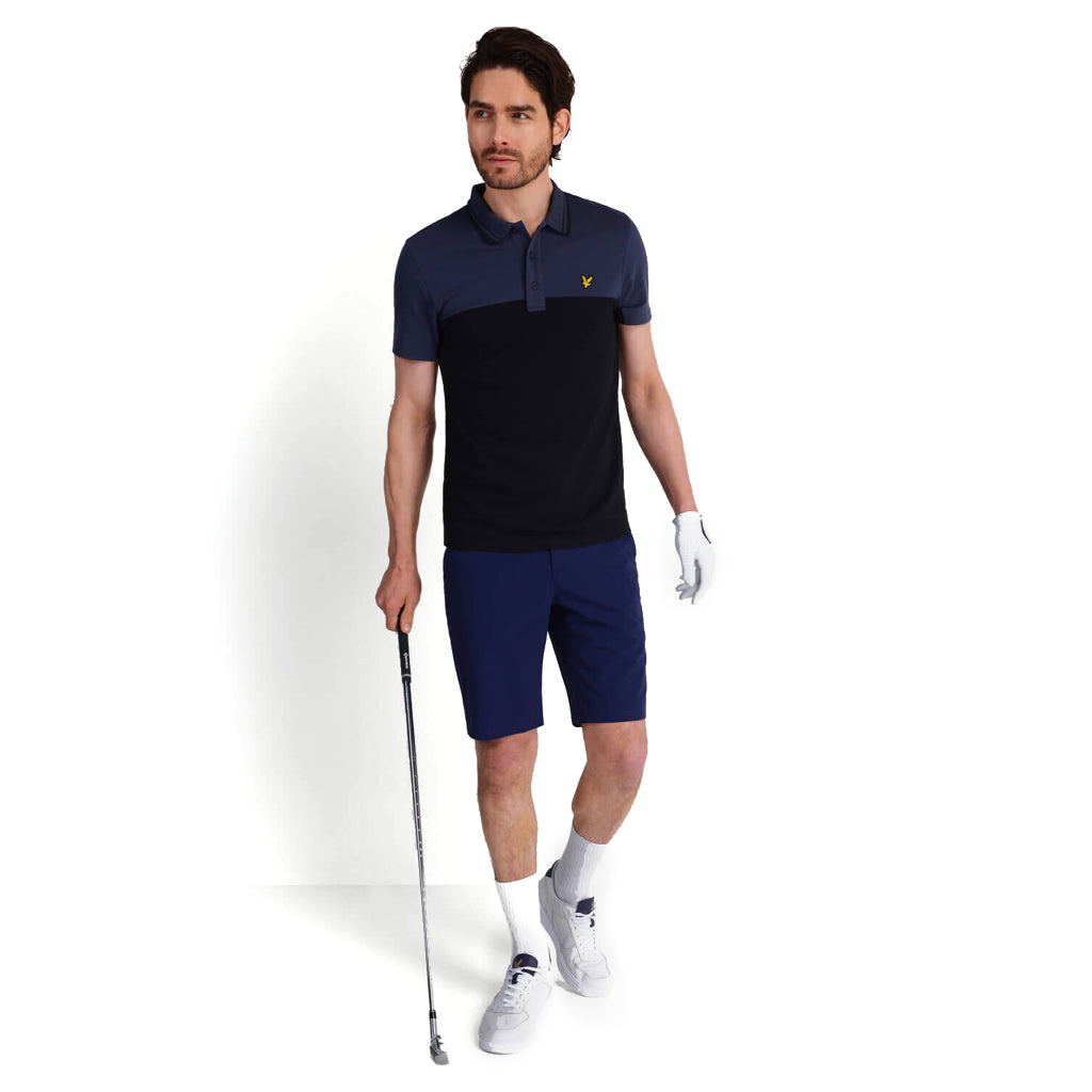 GreenRabbit Golf, Lyle & Scott, Kendal Polo True Black, Shirt - GreenRabbit Golf GOLFFASHION & LIFESTYLE