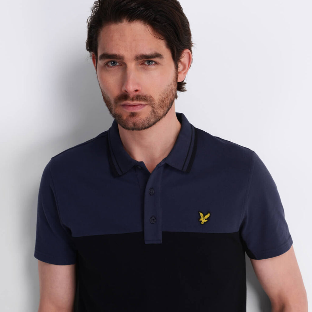 GreenRabbit Golf, Lyle & Scott, Kendal Polo True Black, Shirt - GreenRabbit Golf GOLFFASHION & LIFESTYLE