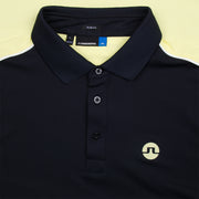 GreenRabbit Golf, J. Lindeberg, Tane Slim TX Troque Black, Shirt - GreenRabbit Golf GOLFFASHION & LIFESTYLE