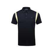 GreenRabbit Golf, J. Lindeberg, Dolph Slim TX Jersey Black, Shirt - GreenRabbit Golf GOLFFASHION & LIFESTYLE