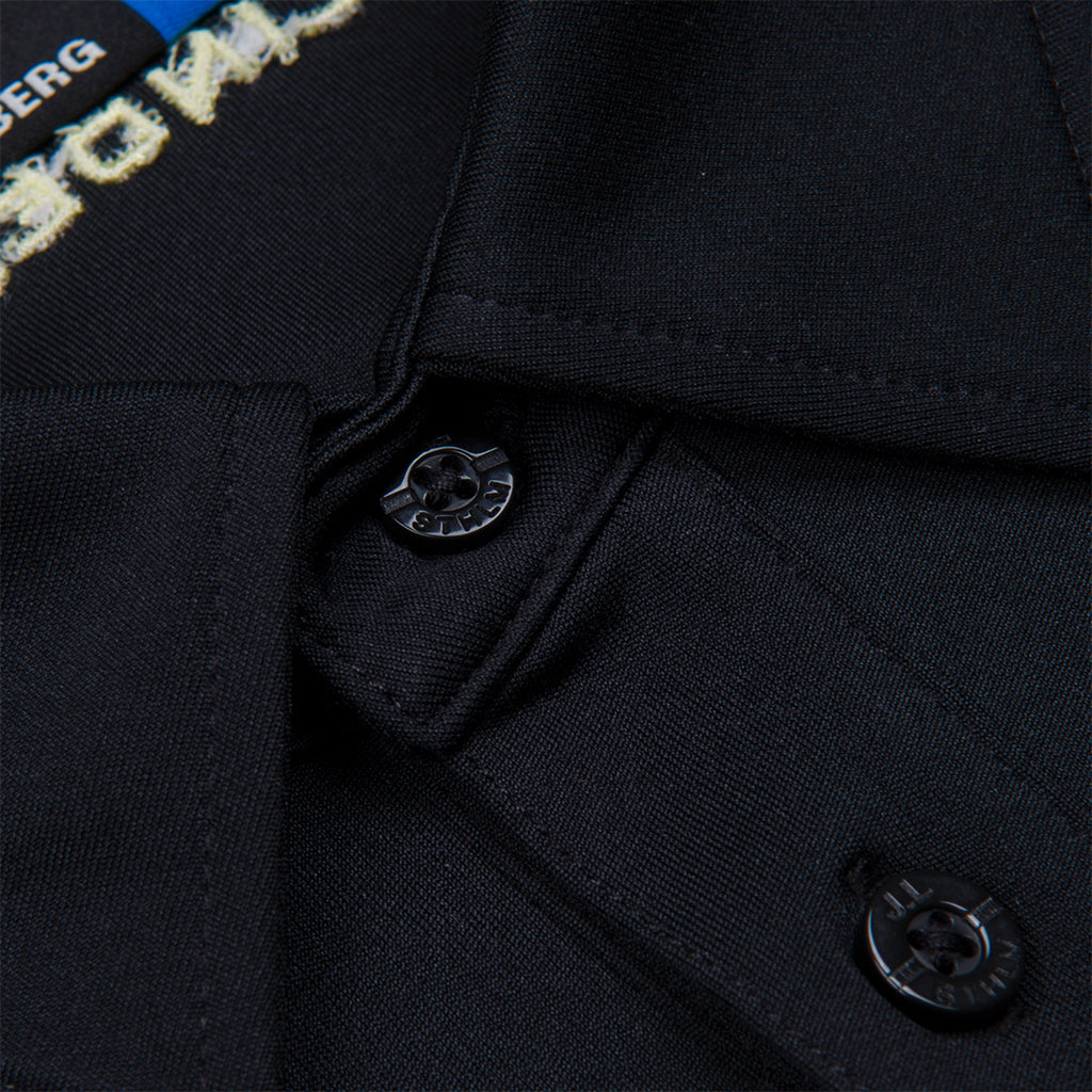 GreenRabbit Golf, J. Lindeberg, Dolph Slim TX Jersey Black, Shirt - GreenRabbit Golf GOLFFASHION & LIFESTYLE