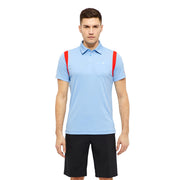 GreenRabbit Golf, J. Lindeberg, Dolph Slim TX Jersey JL Gentle Blue, Shirt - GreenRabbit Golf GOLFFASHION & LIFESTYLE