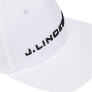 GreenRabbit Golf, J. Lindeberg, Colton Cap Flexi Twill White, Cap - GreenRabbit Golf GOLFFASHION & LIFESTYLE