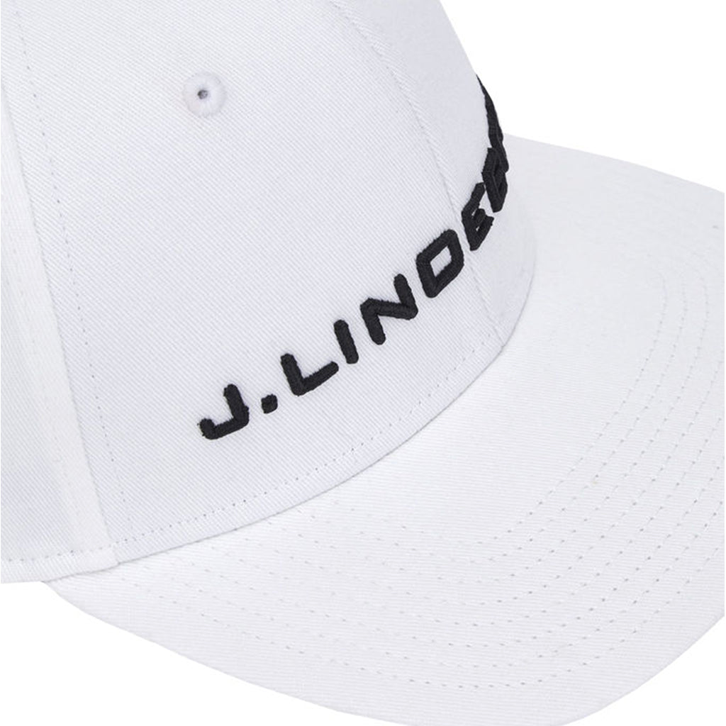 GreenRabbit Golf, J. Lindeberg, Colton Cap Flexi Twill White, Cap - GreenRabbit Golf GOLFFASHION & LIFESTYLE