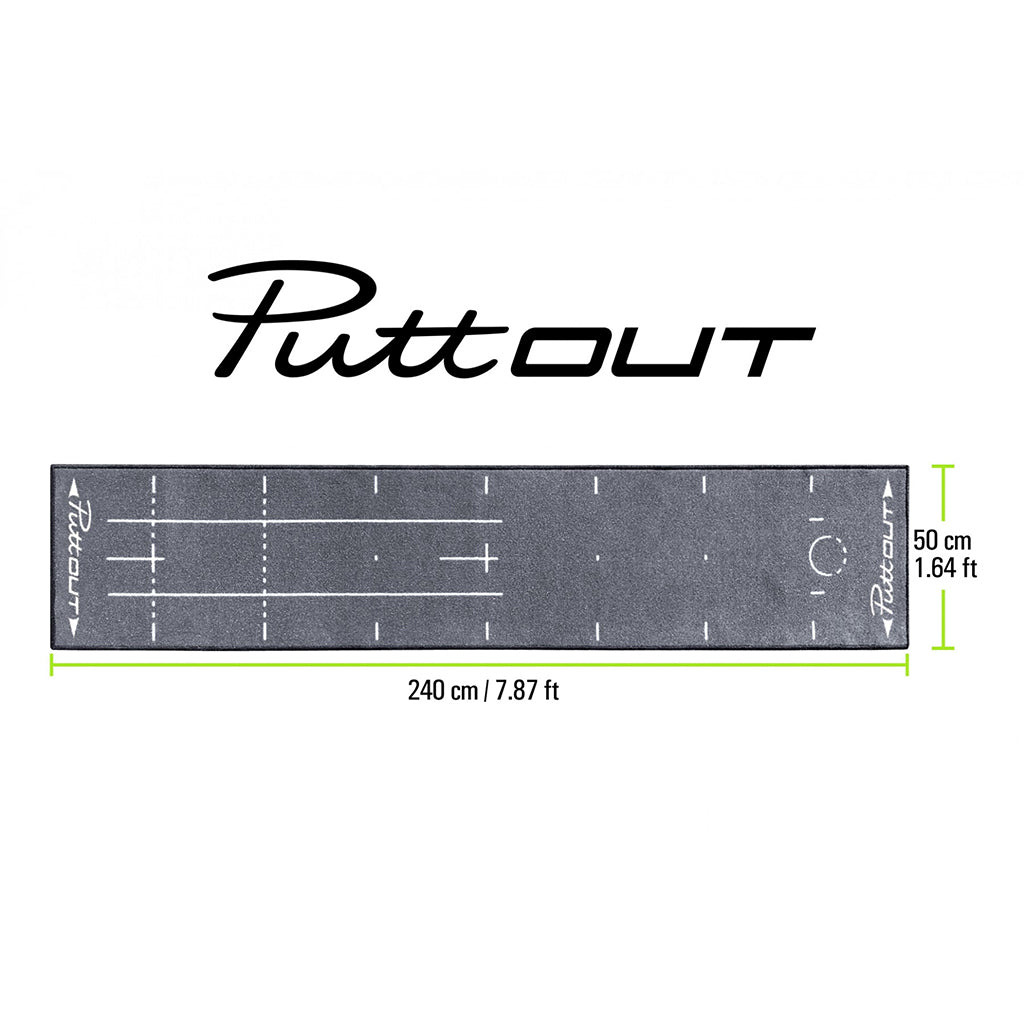 GreenRabbit Golf, PuttOut, PuttOut Golf Putting Mat, Training Aid - GreenRabbit Golf GOLFFASHION & LIFESTYLE