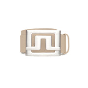 GreenRabbit Golf, J. Lindeberg, Slater 40 2.0 Brushed Leather Beige, Belt - GreenRabbit Golf GOLFFASHION & LIFESTYLE