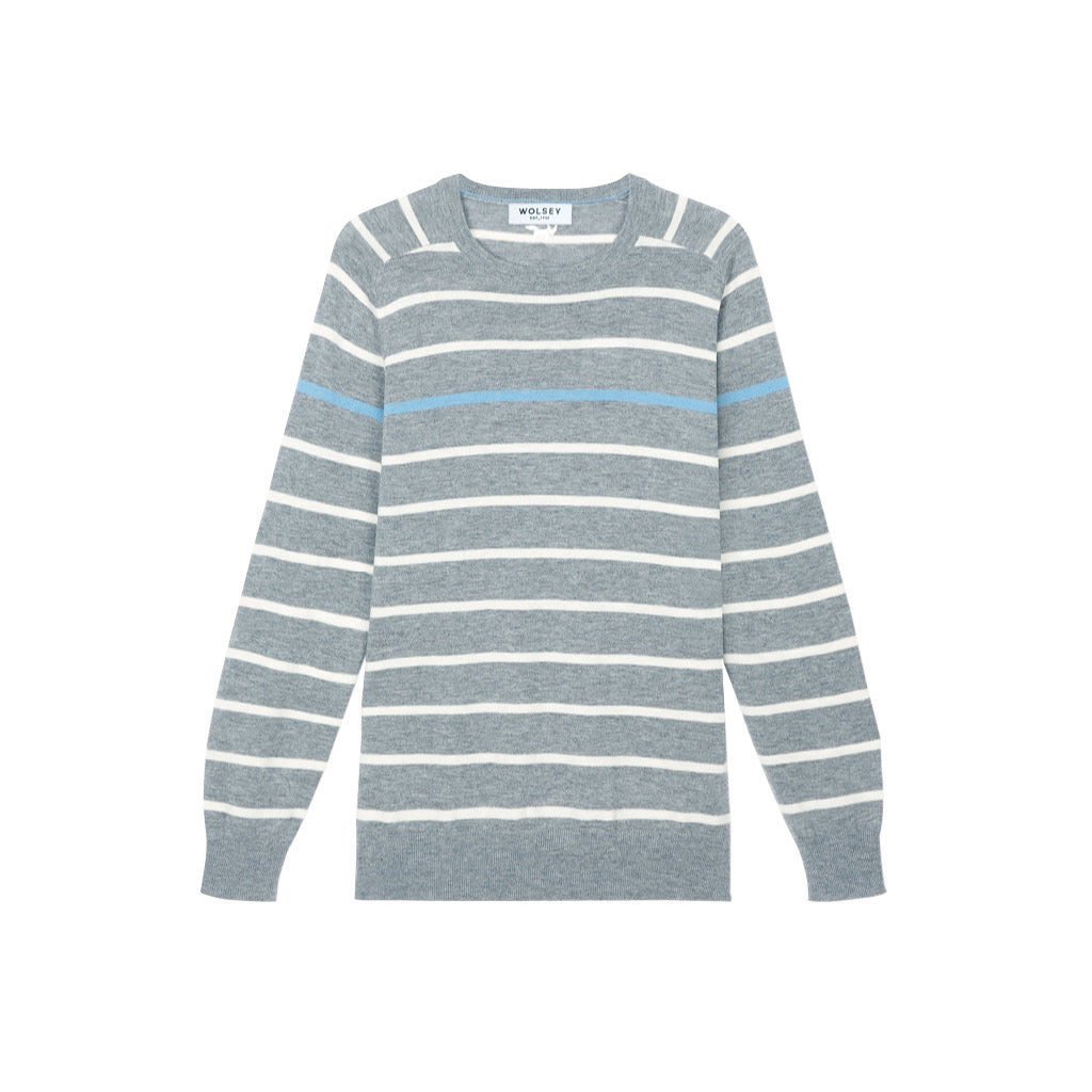GreenRabbit Golf, Wolsey, Pop Brenton Crew Total Eclipse, Sweater - GreenRabbit Golf GOLFFASHION & LIFESTYLE