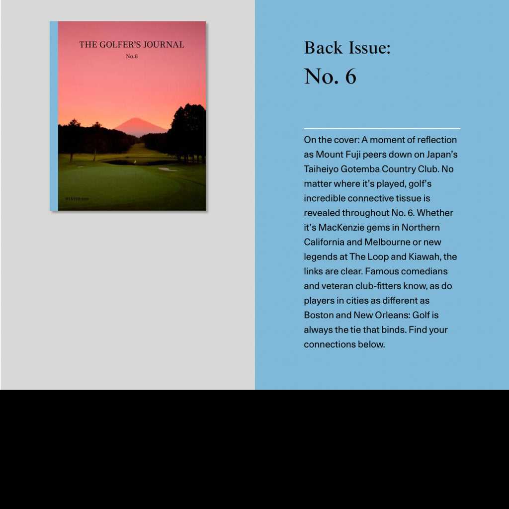 GreenRabbit Golf, The Golfers Journal, The Golfers Journal No. 6, Magazin - GreenRabbit Golf GOLFFASHION & LIFESTYLE