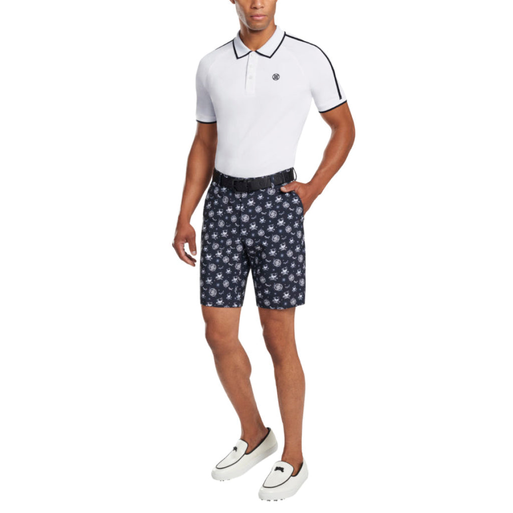 GreenRabbit Golf, G/Fore, MAVERICK HYBRID SHORT ONYX / SNOW, Shorts - GreenRabbit Golf GOLFFASHION & LIFESTYLE