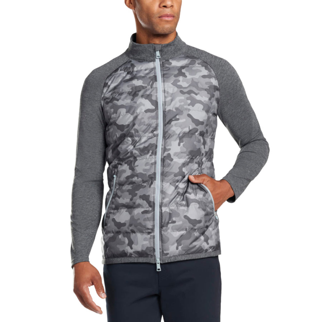GreenRabbit Golf, G/Fore, THE SHELBY CAMO JACKET	CHARCOAL CAMO, Jacket - GreenRabbit Golf GOLFFASHION & LIFESTYLE
