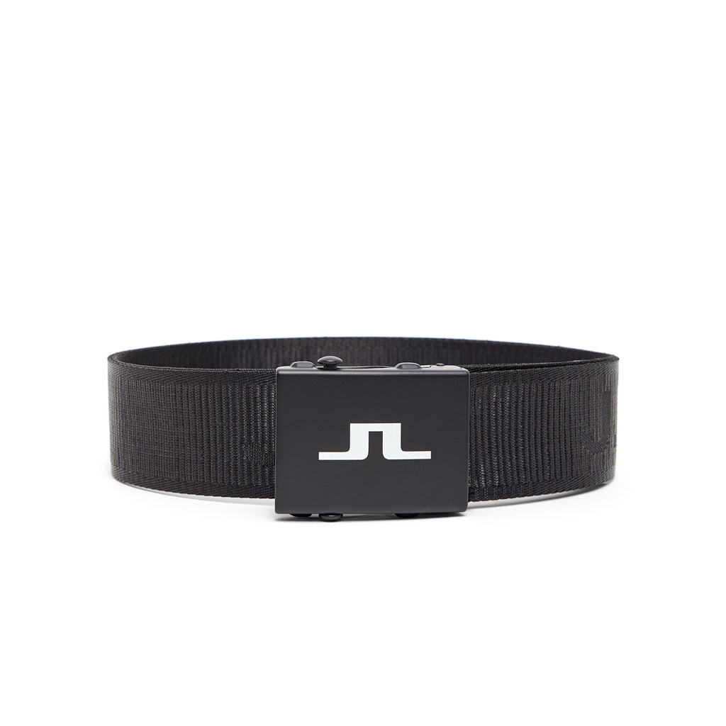 GreenRabbit Golf, J. Lindeberg, Bernt Golf Belt Black, Belt - GreenRabbit Golf GOLFFASHION & LIFESTYLE