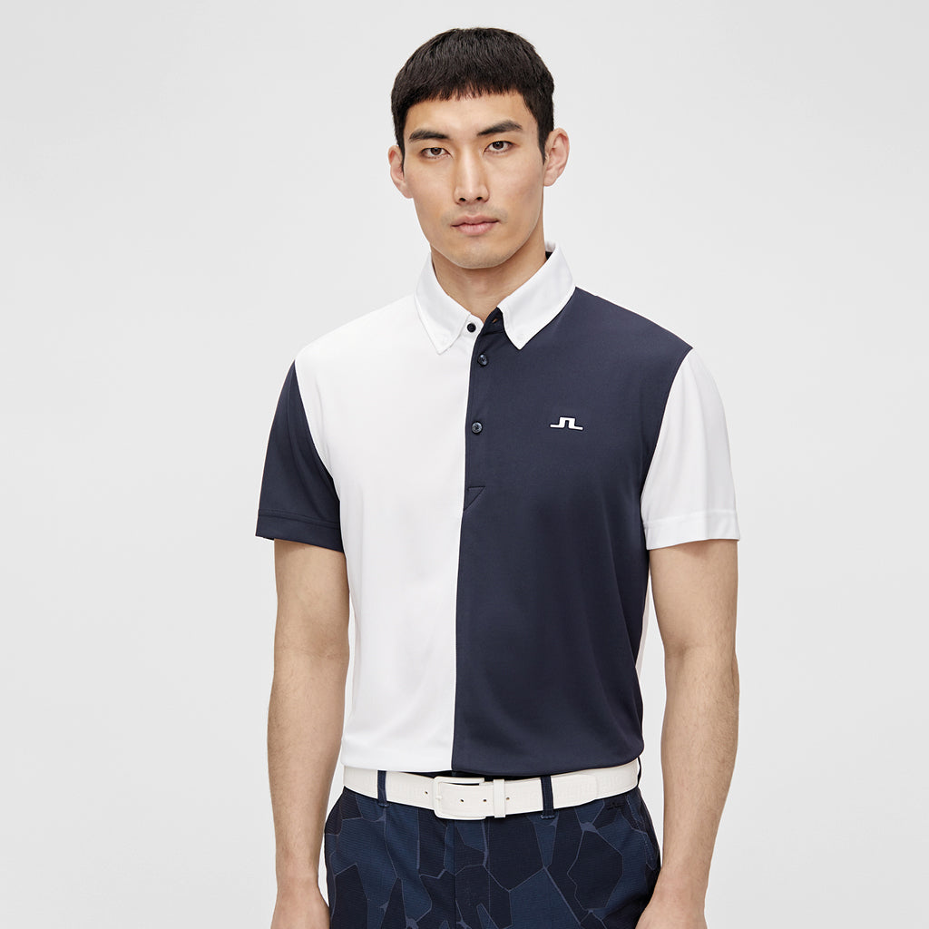 GreenRabbit Golf, J. Lindeberg, Ron Regular Fit Golf Polo JL Navy, Shirt - GreenRabbit Golf GOLFFASHION & LIFESTYLE