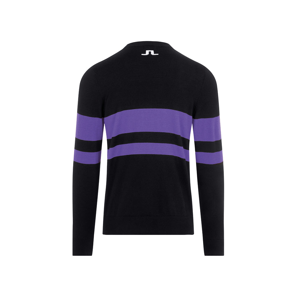 GreenRabbit Golf, J. Lindeberg, Ryan Golf Sweater Ultra Violet, Sweater - GreenRabbit Golf GOLFFASHION & LIFESTYLE