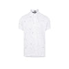 GreenRabbit Golf, J. Lindeberg, Tour Tech Reg Fit Print Polo Slit White, Shirt - GreenRabbit Golf GOLFFASHION & LIFESTYLE