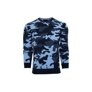 GreenRabbit Golf, Greyson, CAMOWOLF CREW NECK YORK, Sweater - GreenRabbit Golf GOLFFASHION & LIFESTYLE
