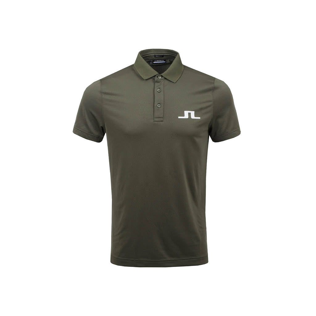 GreenRabbit Golf, J. Lindeberg, Bridge Regular Fit Golf Polo Grape Leaf, Shirt - GreenRabbit Golf GOLFFASHION & LIFESTYLE