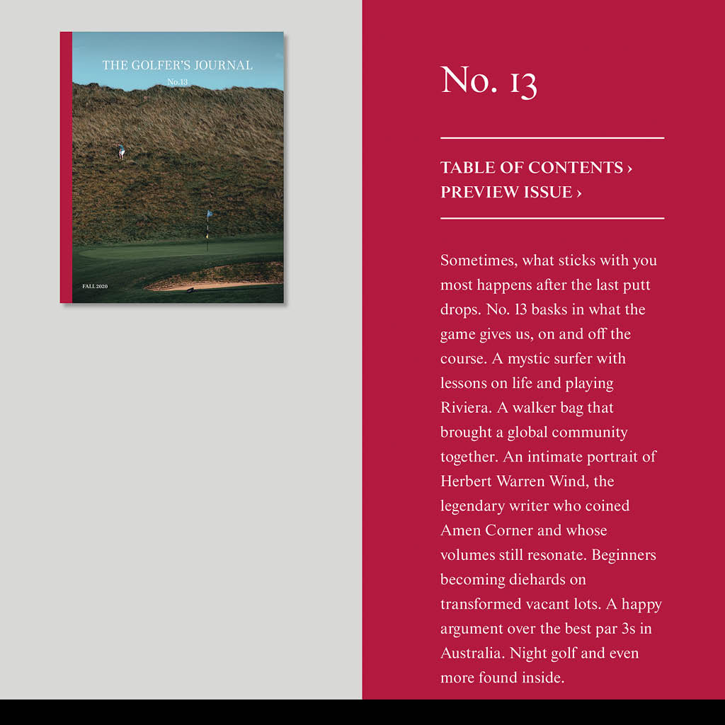 GreenRabbit Golf, The Golfers Journal, The Golfers Journal No. 13, Magazin - GreenRabbit Golf GOLFFASHION & LIFESTYLE