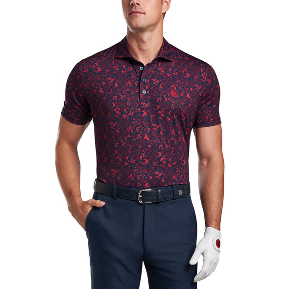 GreenRabbit Golf, G/Fore, FLORAL POLO TWILIGHT, Shirt - GreenRabbit Golf GOLFFASHION & LIFESTYLE