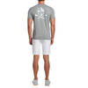 GreenRabbit Golf, G/Fore, MENS PRINTED TEE LIGHT HEATHER GREY, Shirt - GreenRabbit Golf GOLFFASHION & LIFESTYLE