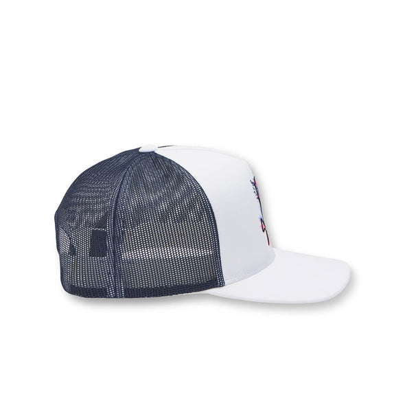 GreenRabbit Golf, G/Fore, SPLATTER SKULL & T'S TRUCKER SNOW, Cap - GreenRabbit Golf GOLFFASHION & LIFESTYLE