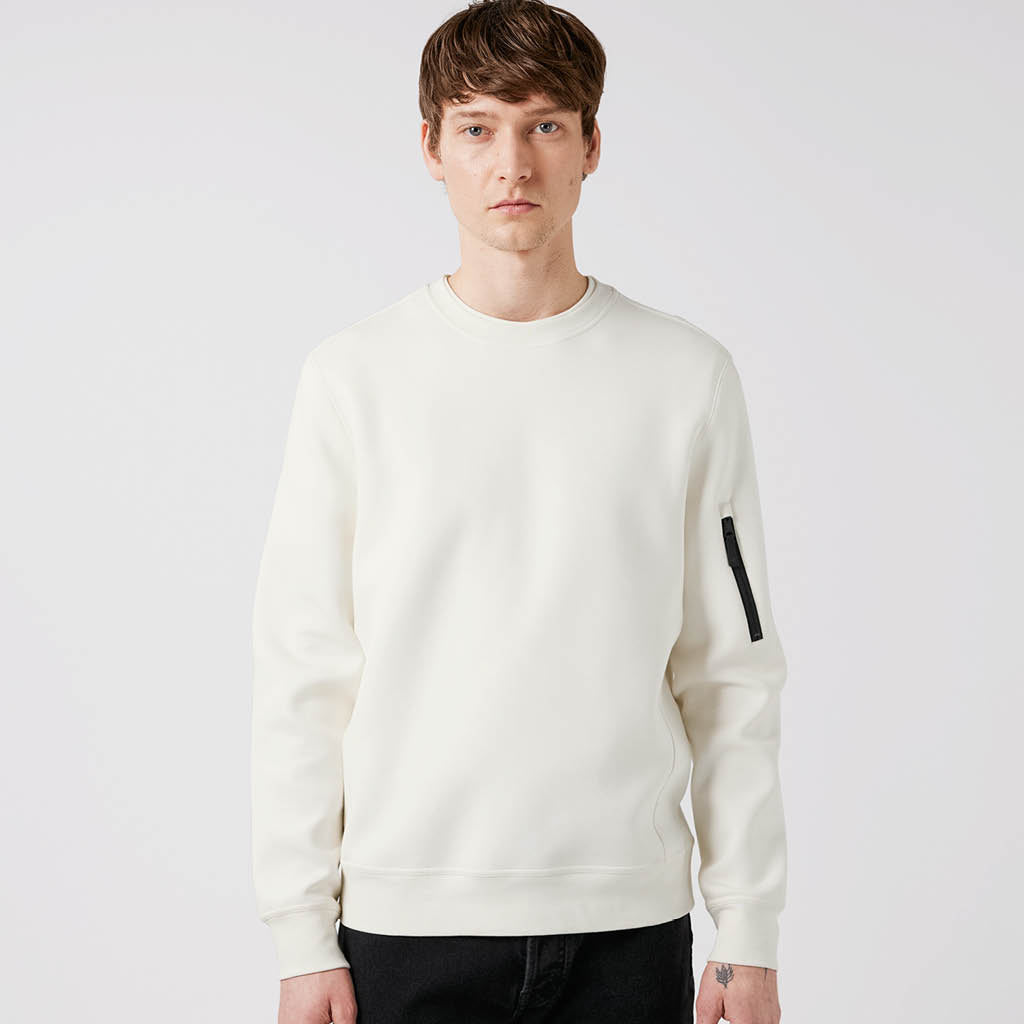GreenRabbit Golf, J. Lindeberg, Ean Crew Cloud White, Shirt - GreenRabbit Golf GOLFFASHION & LIFESTYLE
