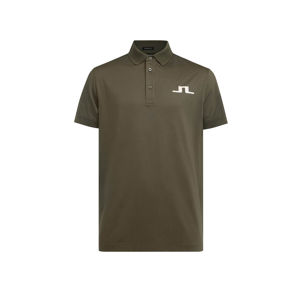 GreenRabbit Golf, J. Lindeberg, Bridge Regular Fit Golf Polo Grape Leaf, Shirt - GreenRabbit Golf GOLFFASHION & LIFESTYLE