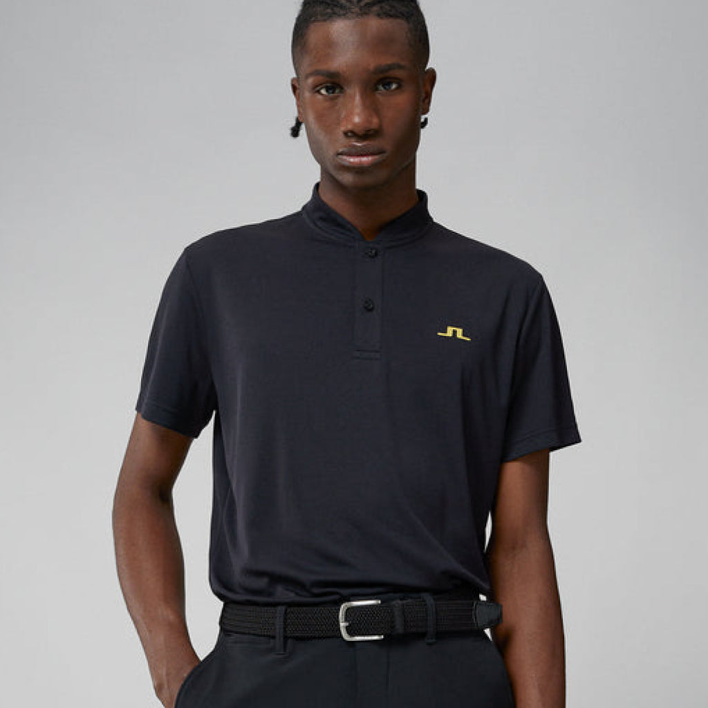 GreenRabbit Golf, J. Lindeberg, J. Lindeberg Bode Regular Fit Polo Black, Shirt - GreenRabbit Golf GOLFFASHION & LIFESTYLE