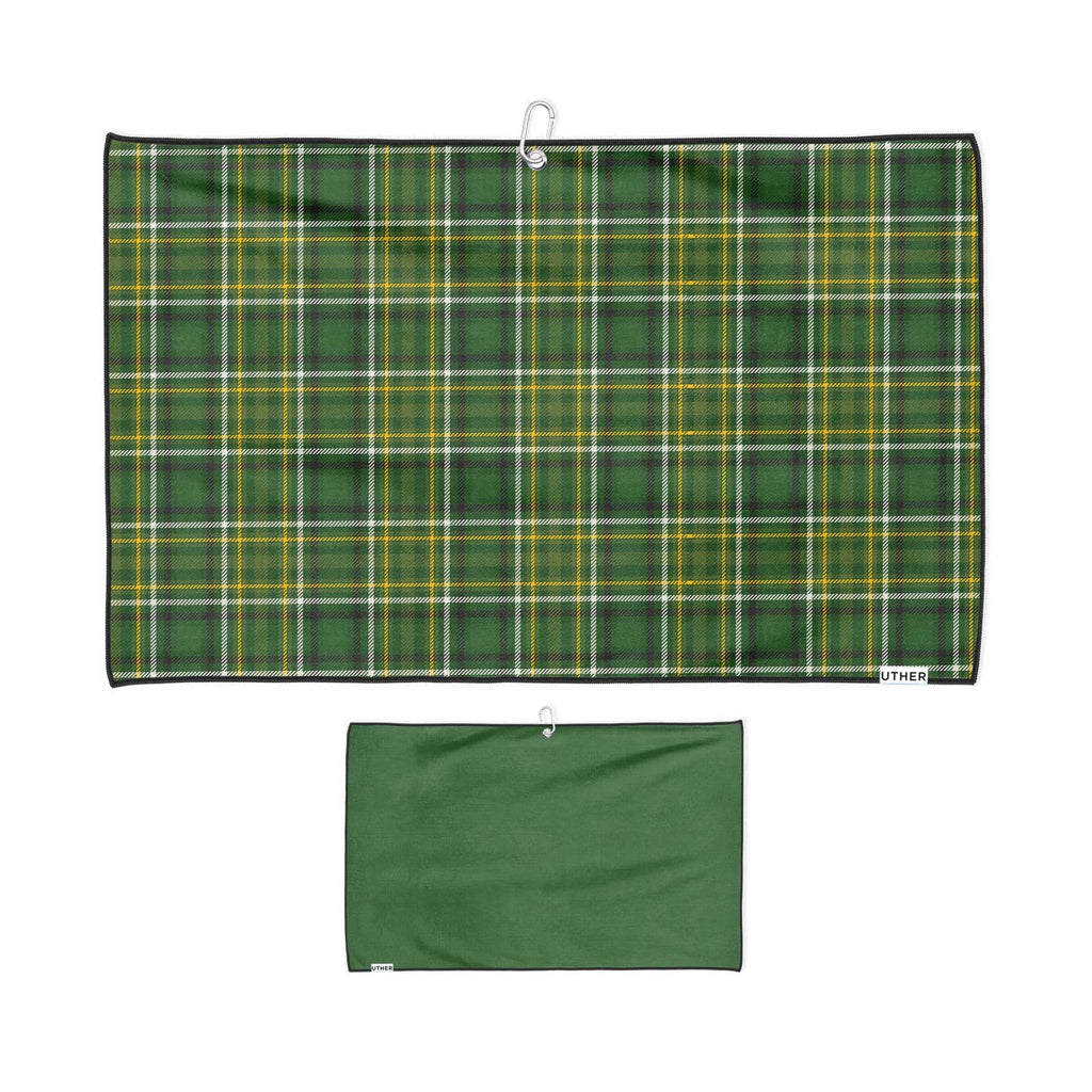 GreenRabbit Golf, UTHER, UTHER Highlands Plaid Cart Golf Towel, Towel - GreenRabbit Golf GOLFFASHION & LIFESTYLE