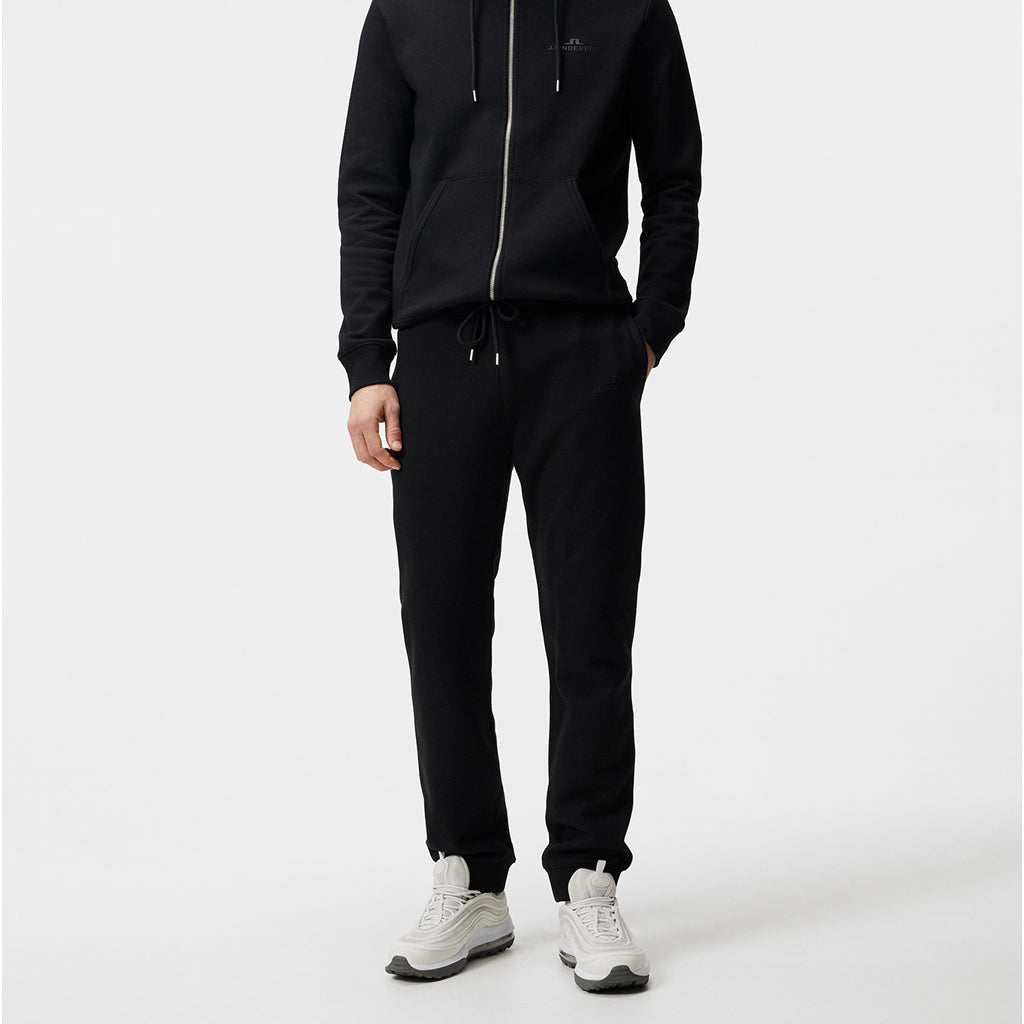 GreenRabbit Golf, J. Lindeberg, J. Lindeberg Cuff Jogger Pant Black, Pant - GreenRabbit Golf GOLFFASHION & LIFESTYLE