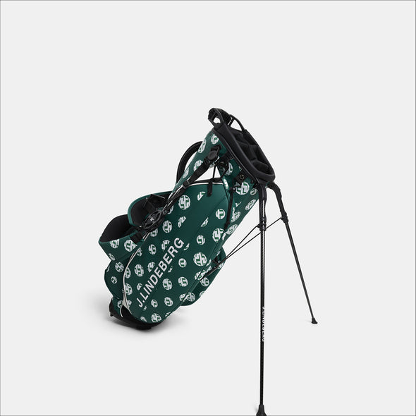 GreenRabbit Golf, J. Lindeberg, J. Lindeberg Play Stand Bag Print Rain Forest Sphere Dot, Bag - GreenRabbit Golf GOLFFASHION & LIFESTYLE