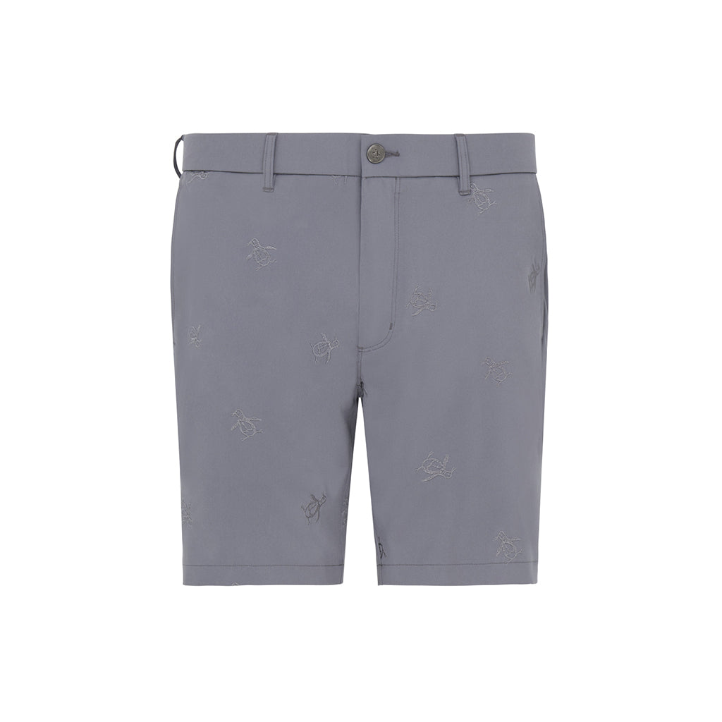 GreenRabbit Golf, Original Penguin, ORIGINAL PENGUIN SPACE DYED PETE EMBROIDERED SHORT QUIET SHADE, Shorts - GreenRabbit Golf GOLFFASHION & LIFESTYLE