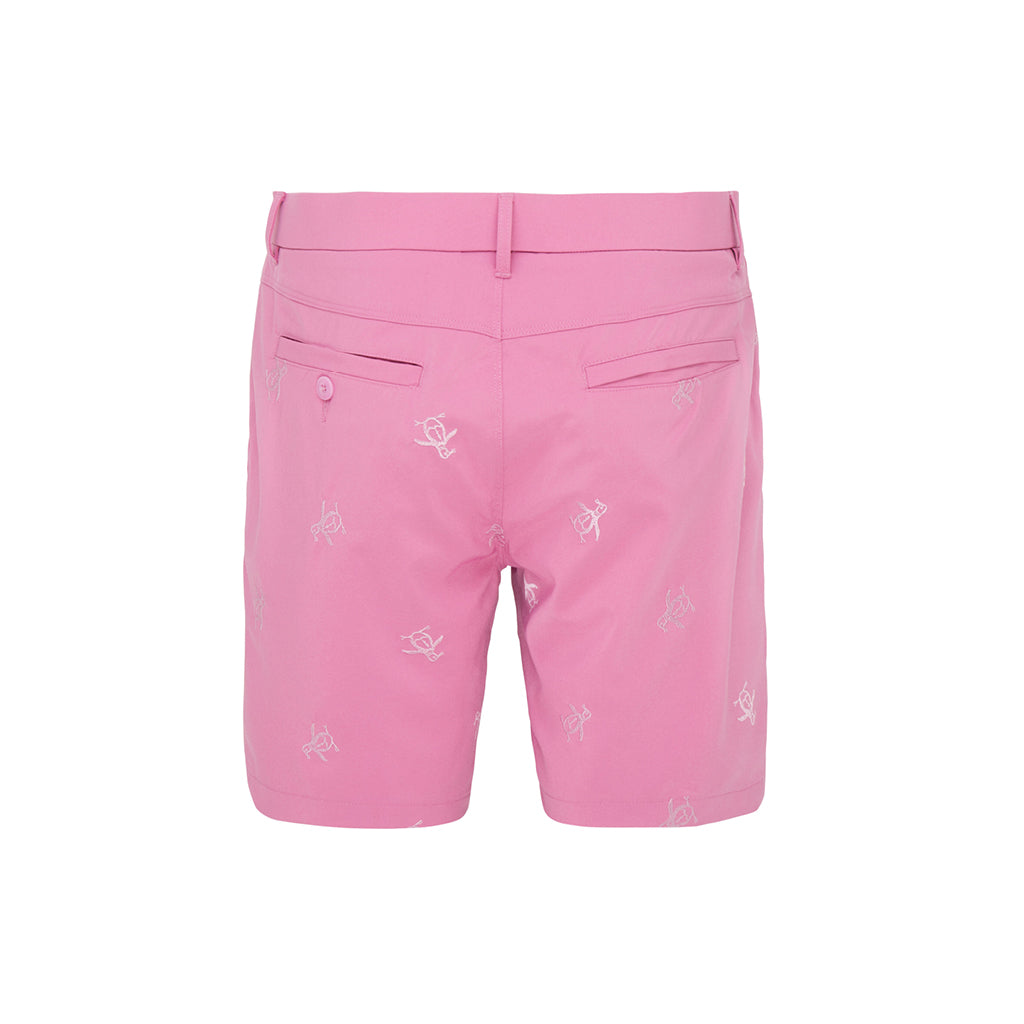 GreenRabbit Golf, Original Penguin, ORIGINAL PENGUIN SPACE DYED PETE EMBROIDERED SHORT ROSE BOUQUET, Shorts - GreenRabbit Golf GOLFFASHION & LIFESTYLE