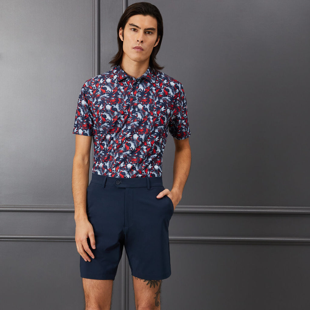 GreenRabbit Golf, G/Fore, G/FORE PALM FRONDS TECH PIQUÉ SLIM FIT POLO, Shirt - GreenRabbit Golf GOLFFASHION & LIFESTYLE