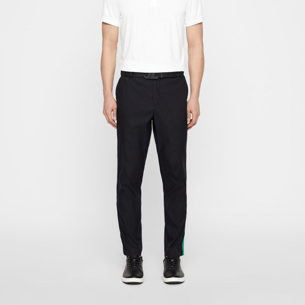 GreenRabbit Golf, J. Lindeberg, M Luca Pant Schoeller 3XDRY Black, Pant - GreenRabbit Golf GOLFFASHION & LIFESTYLE