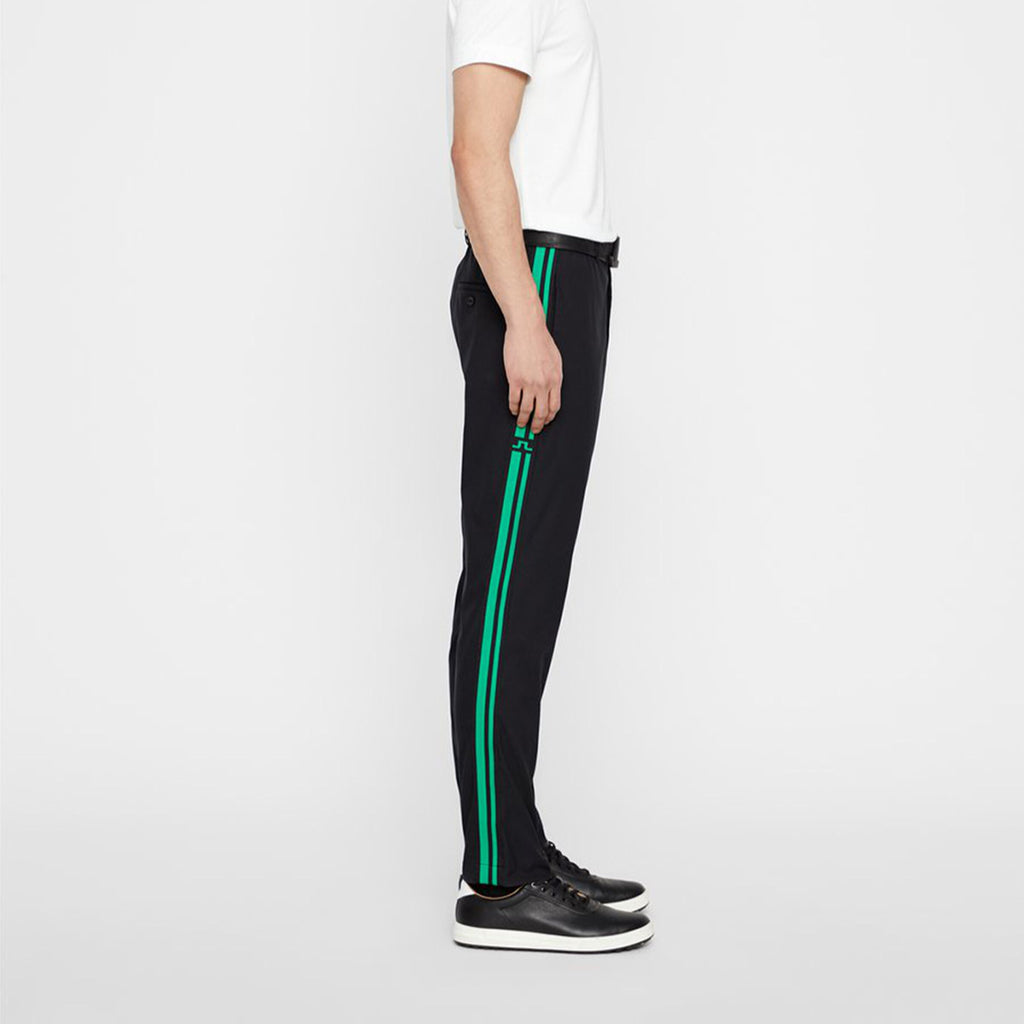 GreenRabbit Golf, J. Lindeberg, M Luca Pant Schoeller 3XDRY Black, Pant - GreenRabbit Golf GOLFFASHION & LIFESTYLE