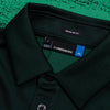 GreenRabbit Golf, J. Lindeberg, M Nash Reg Fit TX Jaquard Black / Stan Green, Shirt - GreenRabbit Golf GOLFFASHION & LIFESTYLE