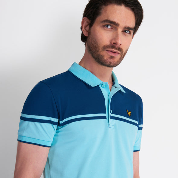 GreenRabbit Golf, Lyle & Scott, Croft Polo Pale Marine, Shirt - GreenRabbit Golf GOLFFASHION & LIFESTYLE