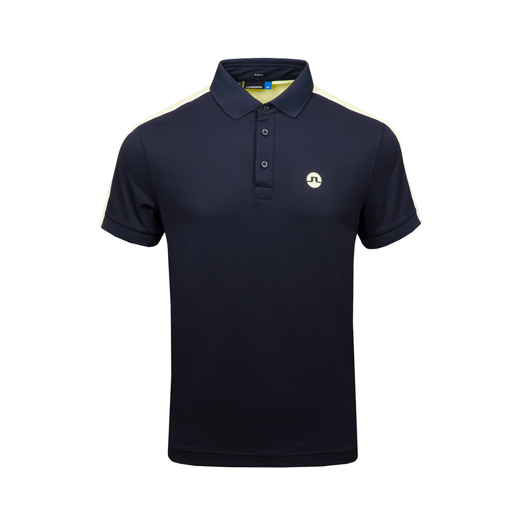 GreenRabbit Golf, J. Lindeberg, Tane Slim TX Troque Black, Shirt - GreenRabbit Golf GOLFFASHION & LIFESTYLE