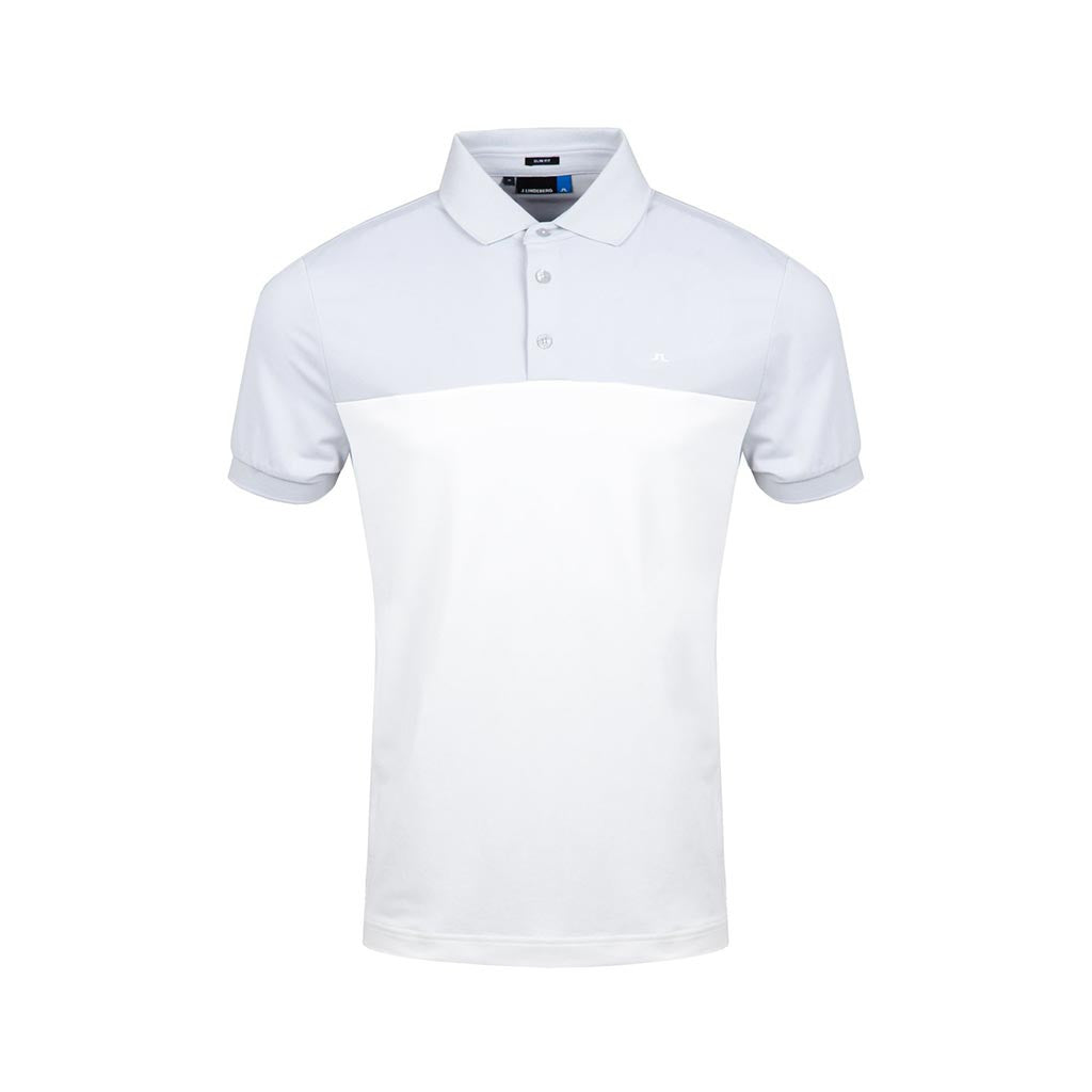 GreenRabbit Golf, J. Lindeberg, Johan Slim TX Tourque Stone Grey, Shirt - GreenRabbit Golf GOLFFASHION & LIFESTYLE